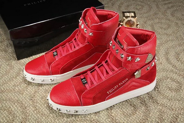 PhiliPP Plein High-Top Fashion Men Shoes--037